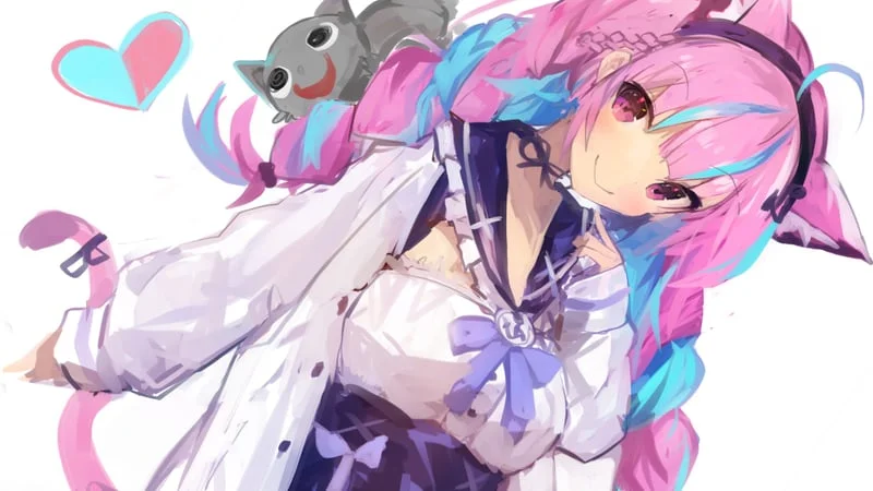 Virtual Youtuber Theme Preview Image