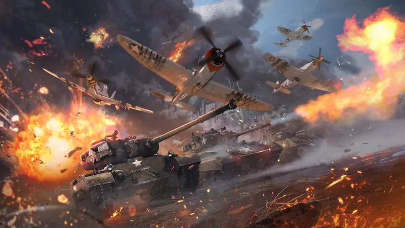 War Thunder Theme Preview Image