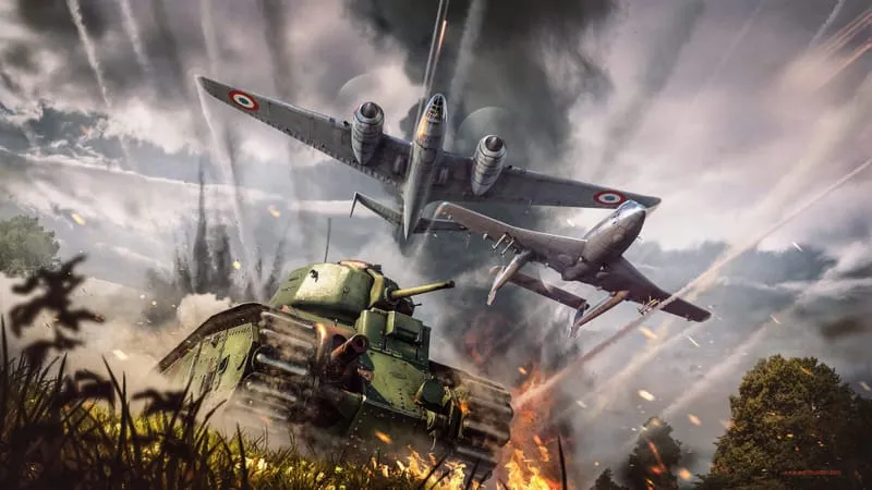 War Thunder Theme Preview Image