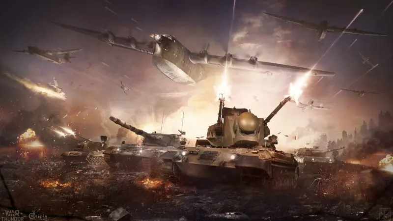 War Thunder Theme Preview Image