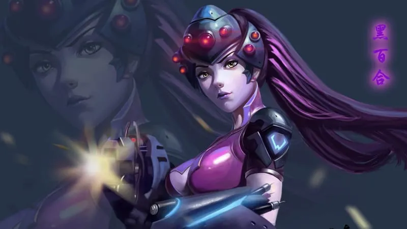 Widowmaker Overwatch Theme Preview Image
