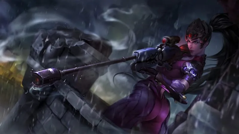 Widowmaker Overwatch Theme Preview Image