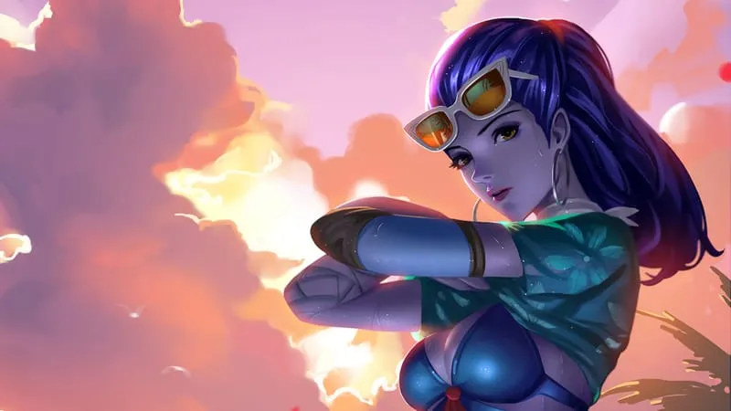 Widowmaker Overwatch Theme Preview Image
