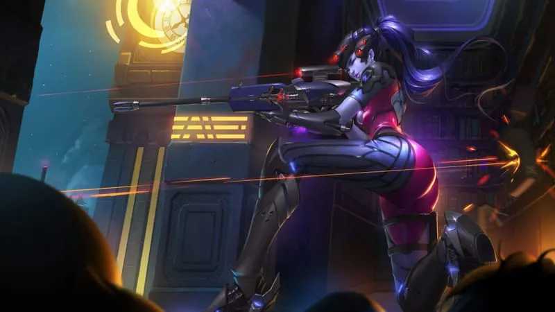 Widowmaker Overwatch Theme Preview Image