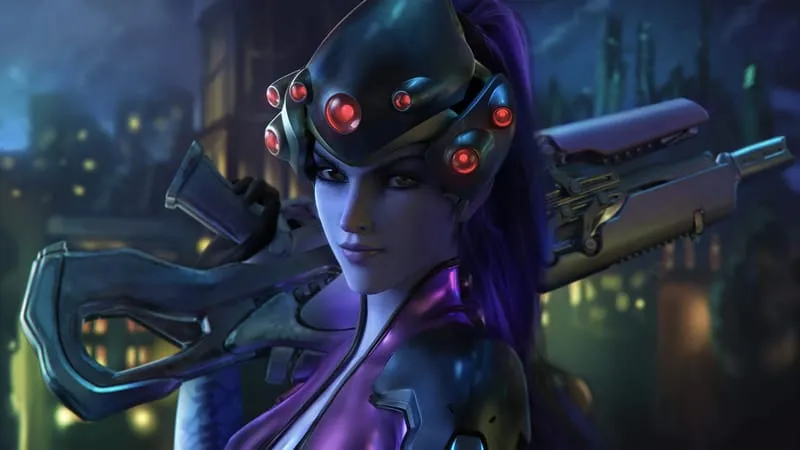 Widowmaker Overwatch Theme Preview Image
