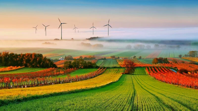 Wind Turbine Theme Preview Image