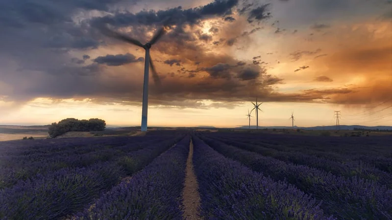 Wind Turbine Theme Preview Image