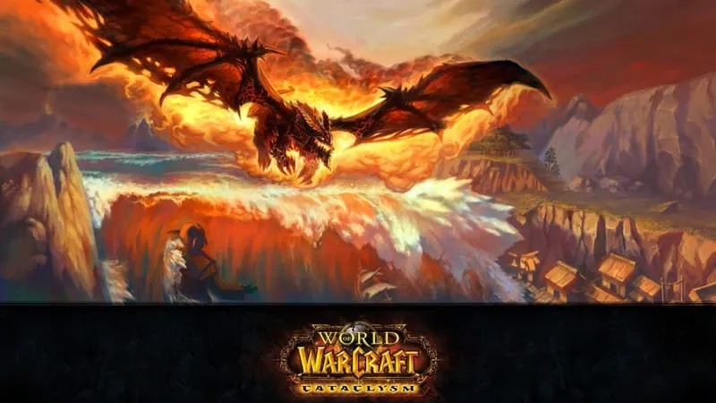 World Of Warcraft Cataclysm Theme Preview Image