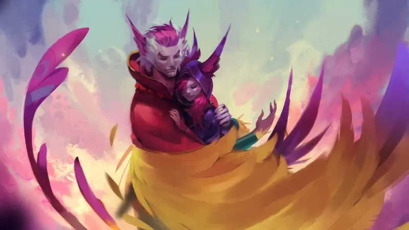 Xayah: League Of Legends Theme Preview Image