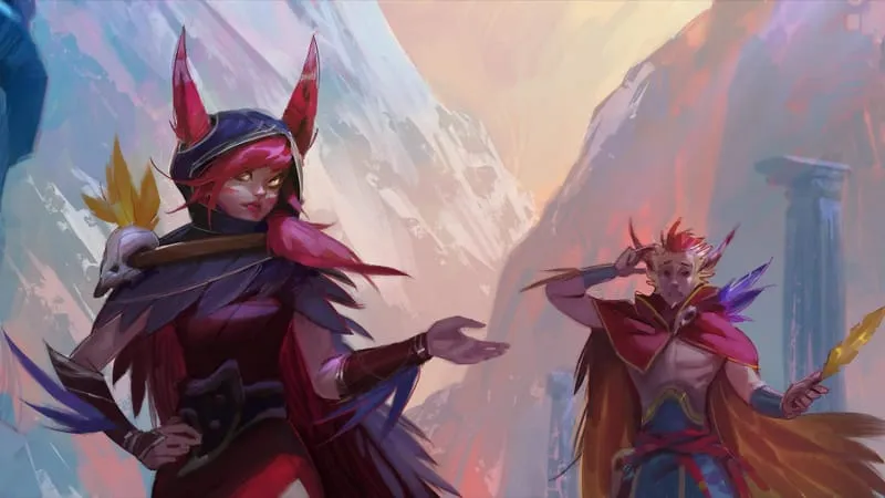 Xayah: League Of Legends Theme Preview Image