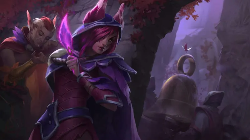 Xayah: League Of Legends Theme Preview Image