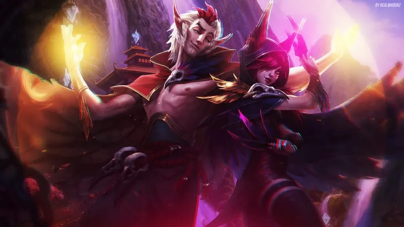Xayah: League Of Legends Theme Preview Image