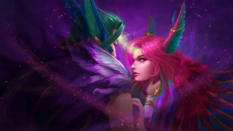 Xayah: League Of Legends Theme Preview Image