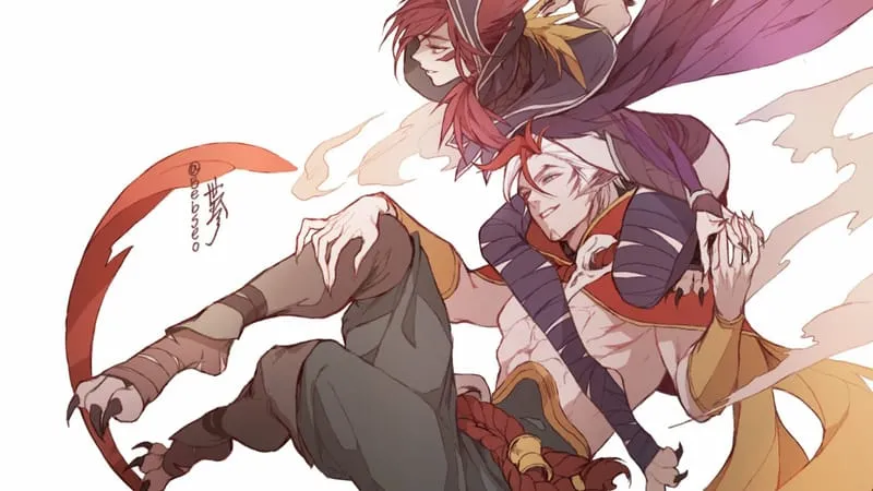 Xayah: League Of Legends Theme Preview Image