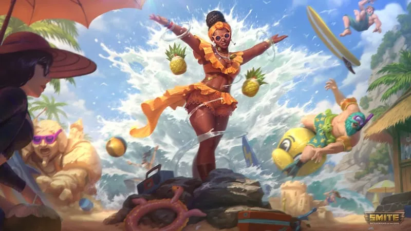 Yemoja Smite Theme Preview Image