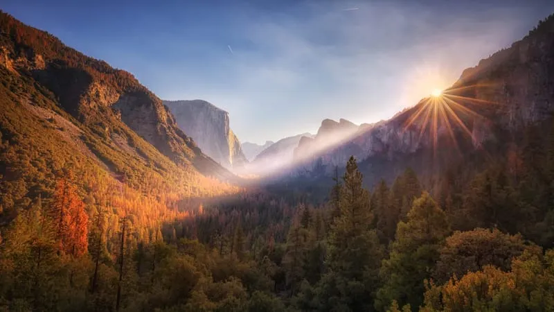 Yosemite National Park Theme Preview Image