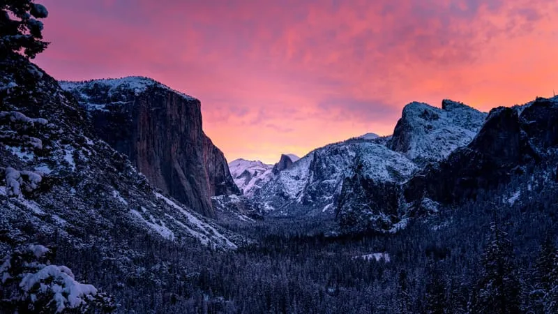 Yosemite National Park Theme Preview Image