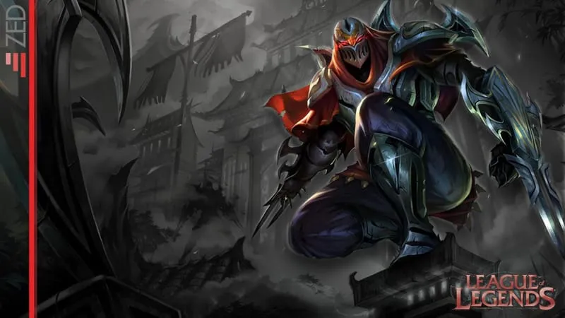 Zed: League Of Legends Theme Preview Image