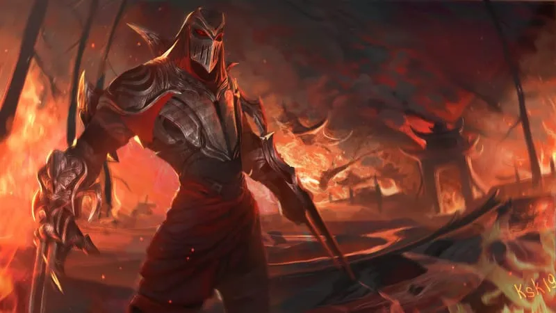 Zed: League Of Legends Theme Preview Image