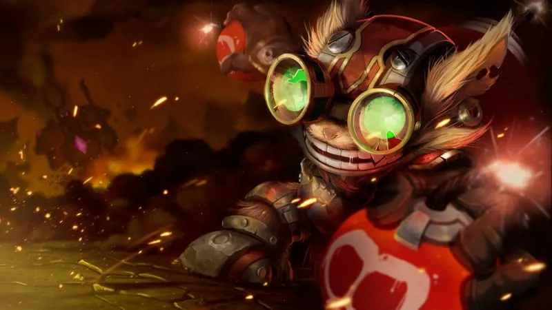 Ziggs: League Of Legends Theme Preview Image