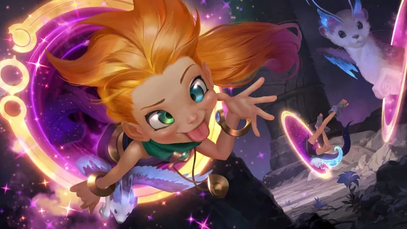 Zoe: League Of Legends Theme Preview Image