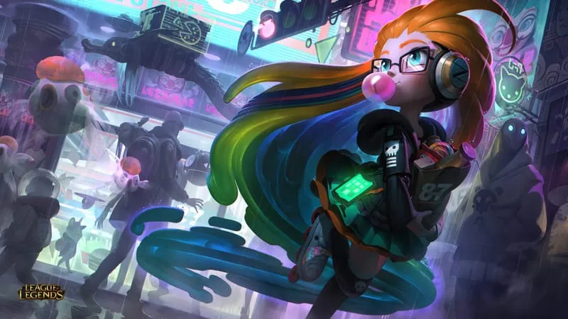 Zoe: League Of Legends Theme Preview Image