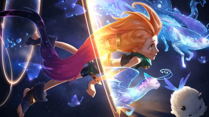 Zoe: League Of Legends Theme Preview Image